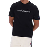 FIla Vintage Lagos Graphic T-Shirt - Black