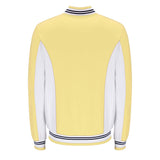 Fila Settanta Baseball Track Jacket - Yellow Raffia/White/Navy