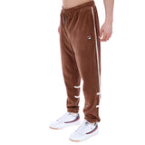 Fila Vintage Otello Velour Contrast Track Pant - Cappuccino Gardenia White