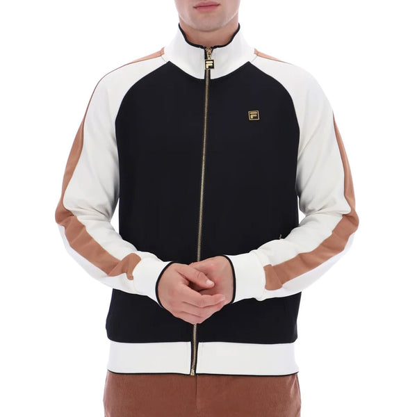 Fila Gold Cory Colour Block Track Top - Black