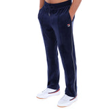 Fila Vintage Fio Velour Pants Joggers - Fila Navy / Gardenia