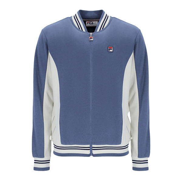 Fila Vintage Settanta Baseball Track Jacket - Indigo /Gardenia/Navy