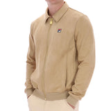 Fila Vintage Francesco Retro Suede Jacket - Classic Beige