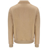 Fila Vintage Francesco Retro Suede Jacket - Classic Beige