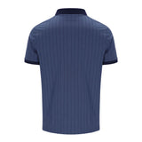 Fila Vintage BB1 Classic Vintage Stripe Polo Shirt - Indigo/Gardenia/Navy