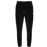 Fila Vintage Eddie Velour Track Pant Joggers - Black