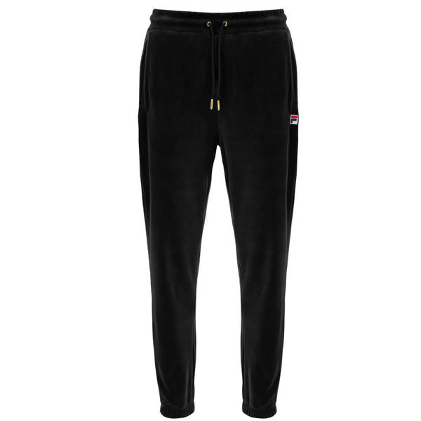 Fila Vintage Eddie Velour Track Pant Joggers - Black