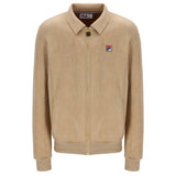 Fila Vintage Francesco Retro Suede Jacket - Classic Beige