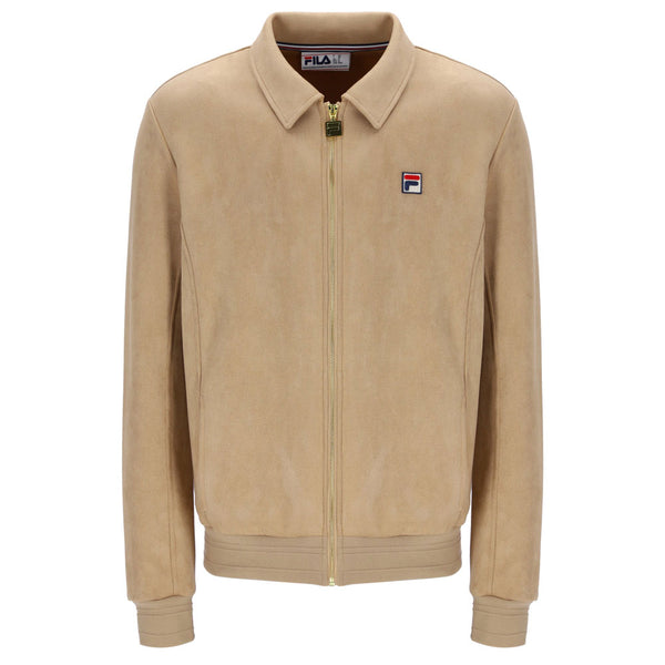 Fila Vintage Francesco Retro Suede Jacket - Classic Beige