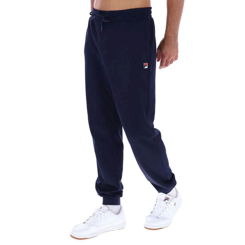 Fila Vintage Henri Zip Pocket Cuffed Track Pant - Navy