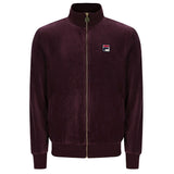 Fila Vintage Nero 2 Velour Track Jacket - Fudge Brown