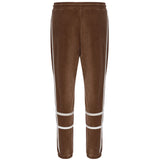 Fila Vintage Otello Velour Contrast Track Pant - Cappuccino Gardenia White
