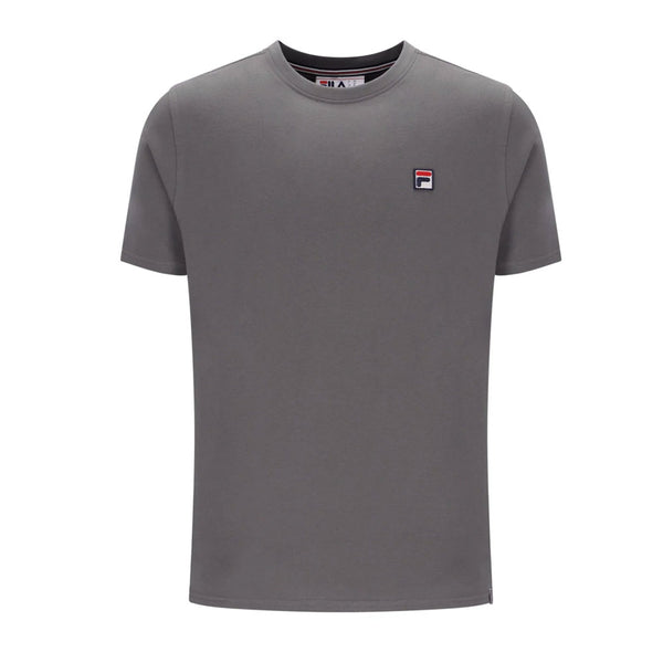 Fila Vintage Sunny 2 Essential T-Shirt Narrow Collar Rib - Gunmetal Grey