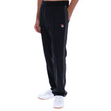Fila Vintage Tavis Contrast Stitch Straight Leg Track Pant - Black