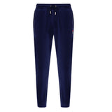 Fila Vintage Velour Eddie 2 Track Pant Joggers - Fila Navy