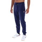 Fila Vintage Velour Eddie 2 Track Pant Joggers - Fila Navy