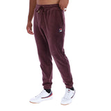 Fila Vintage Velour Eddie 2 Track Pant Joggers - Fudge Brown