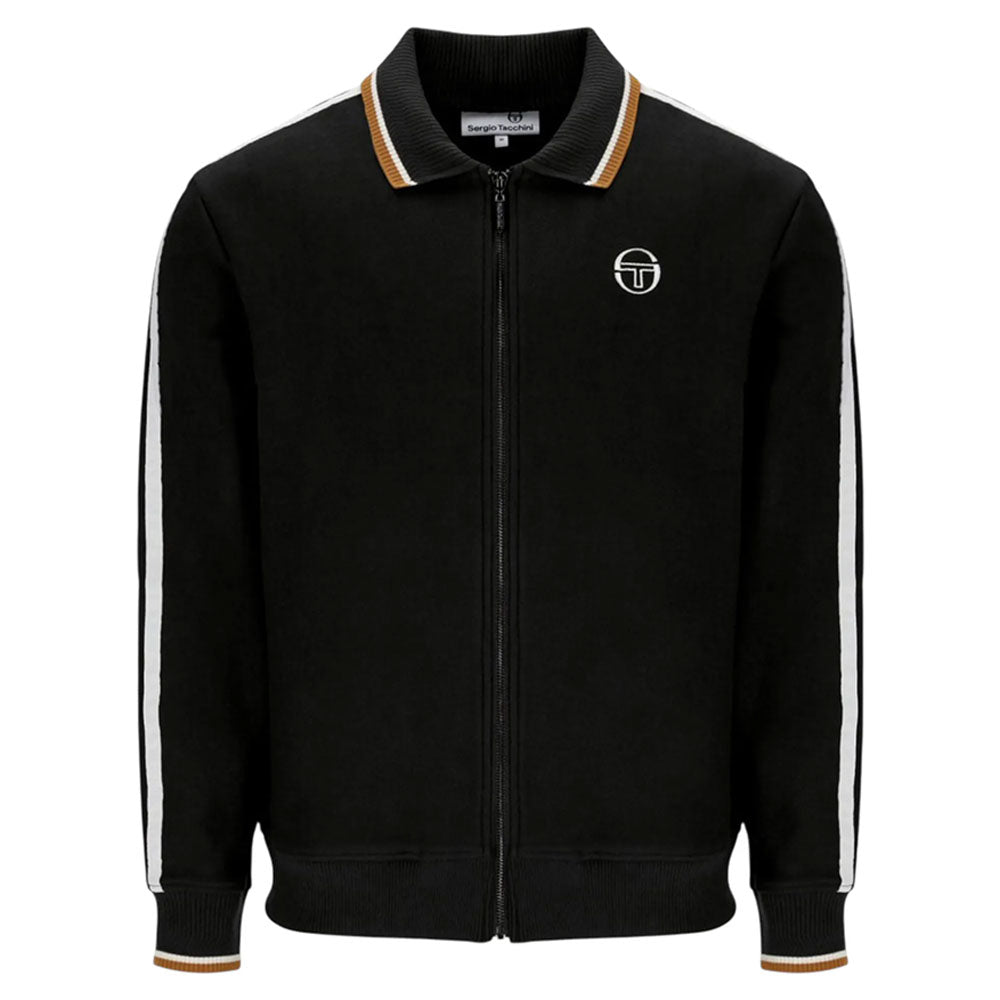 Sergio Tacchini Giorno Track Top - Black