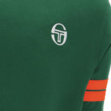 Sergio Tacchini Mens Grello T-Shirt - Eden/Tangerine Tango