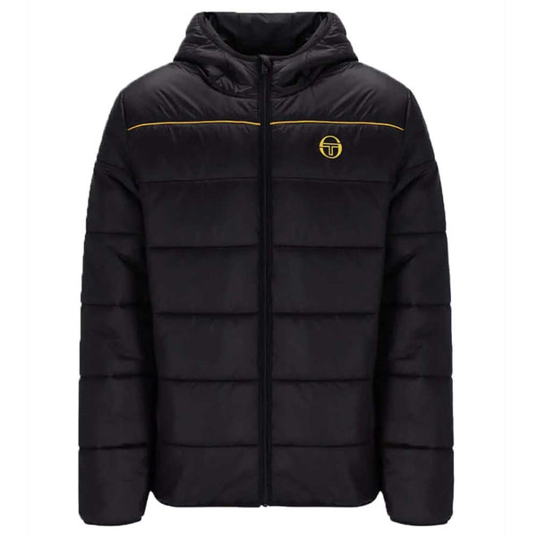 Sergio Tacchini Padova Puffer Jacket - Black