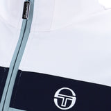 Sergio Tacchini Damarindo Track Jacket - White/Maritime Blue/Lead Grey