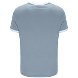 Sergio Tacchini Master T-Shirt - Lead Grey / Maritime Blue / White