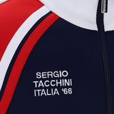 Sergio Tacchini New Ghibli Track Jacket - Maritime Blue / Adrenaline Rush / White