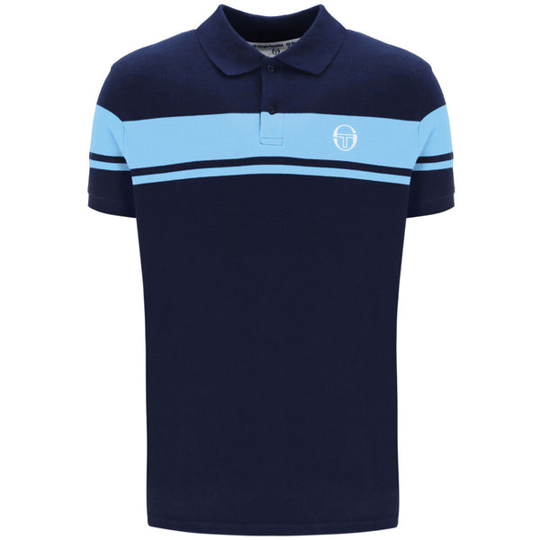 Sergio Tacchini Young Line Polo shirt - Maritime Blue/Baltic Sea