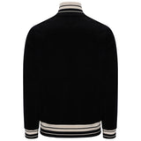 Sergio Tacchini Lazzari Velour Track Top Jacket - Black