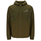 Sergio Tacchini Calisti Hooded Jacket - Dark Olive