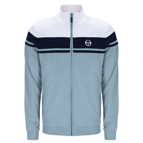 Sergio Tacchini Damarindo Track Jacket - White/Maritime Blue/Lead Grey