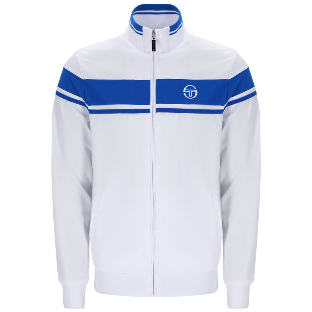 Sergio Tacchini Damarindo Track Top Jacket - White/Princess Blue