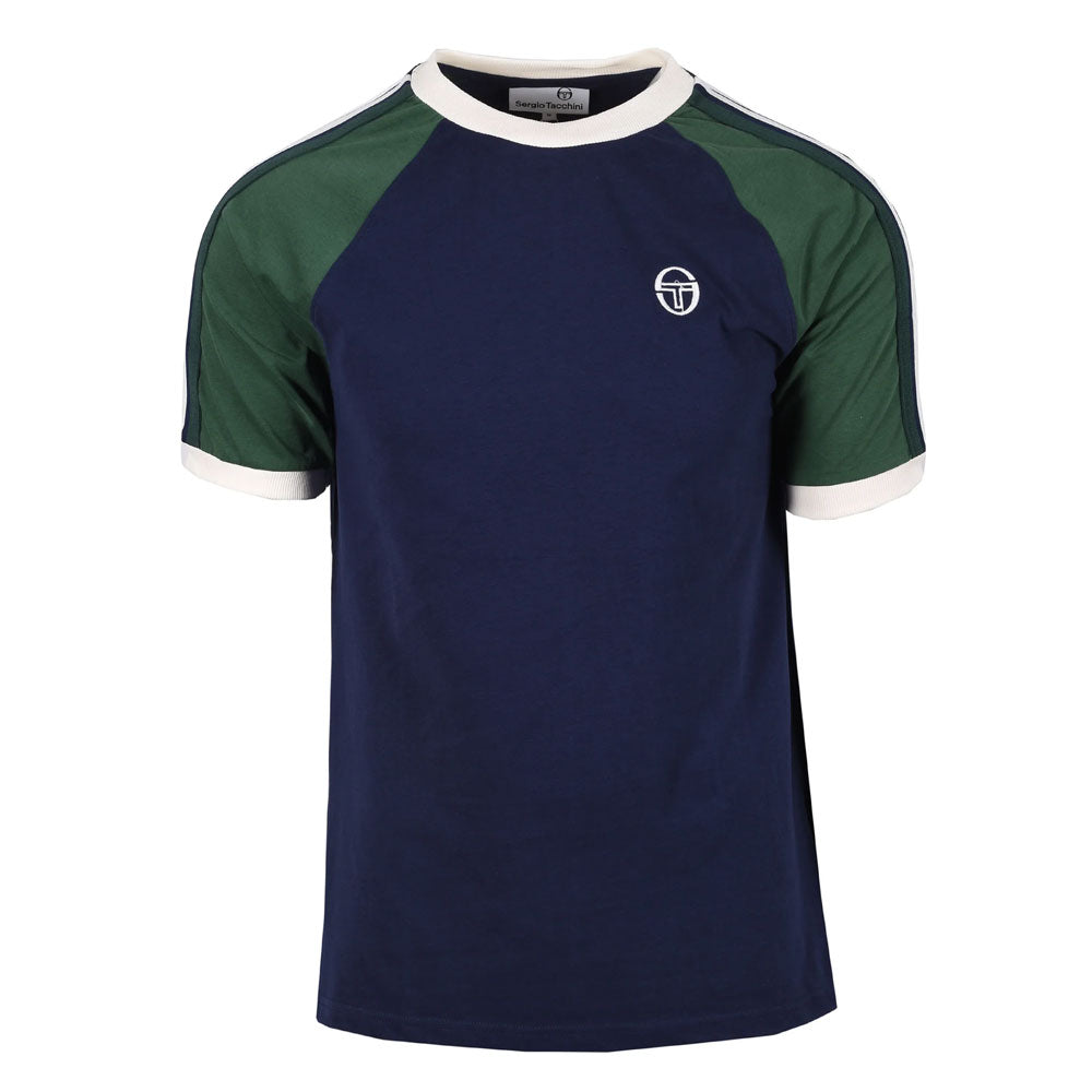 Sergio Tacchini Hadow T-Shirt Maritime Blue/Eden
