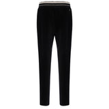 Sergio Tacchini Lazzari Velour Track Pant Joggers - Black