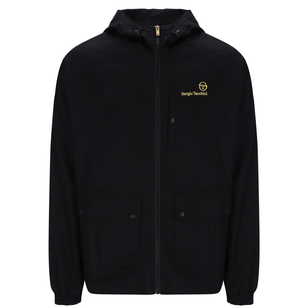 Sergio Tacchini Mancini Hooded Jacket - Black