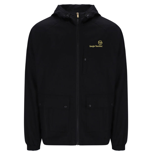 Sergio Tacchini Mancini Hooded Jacket - Black