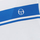 Sergio Tacchini Master T-Shirt - White/Princess Blue