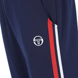 Sergio Tacchini New Ghibli Track Pant Joggers - Maritime Blue / Adrenaline Rush / White