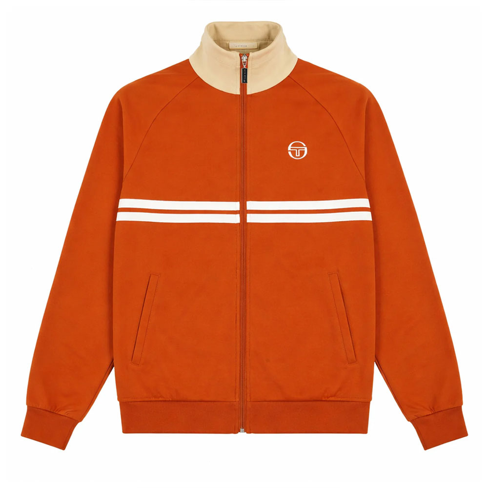 Sergio Tacchini New Dallas Track Jacket - Rooibos Tea / Mojave Desert / Gardenia