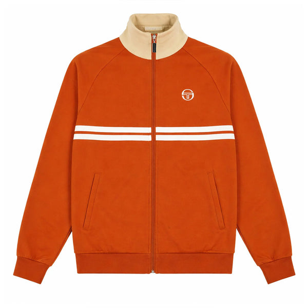 Sergio Tacchini New Dallas Track Jacket - Rooibos Tea / Mojave Desert / Gardenia