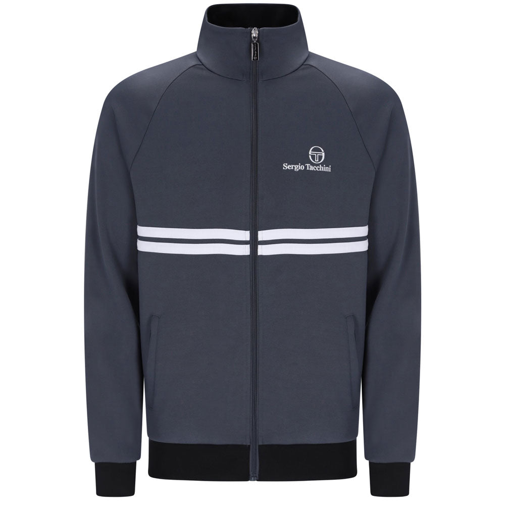Sergio Tacchini New Dallas Track Jacket - Turbulence/White/Black