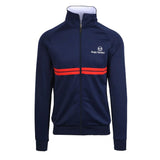 Sergio Tacchini New Dallas Track Jacket - Maritime Blue/White/Adrenaline Rush