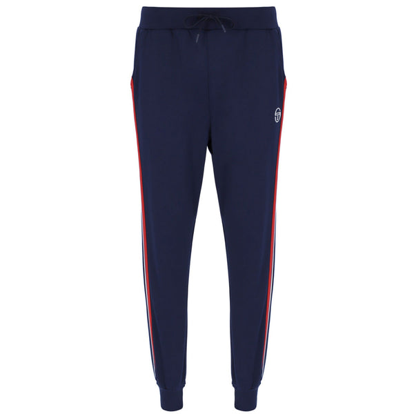 Sergio Tacchini New Ghibli Track Pant Joggers - Maritime Blue / Adrenaline Rush / White