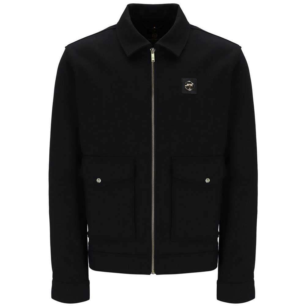 Sergio Tacchini New Tommaso Collared Jacket - Black