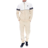 Sergio Tacchini Orion Track Pant Joggers - Sandshell/Maritime Blue