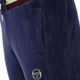 Sergio Tacchini Sartori TJ Velour Track Pant Joggers- Maritime Blue