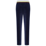 Sergio Tacchini Sartori TJ Velour Track Pant Joggers- Maritime Blue