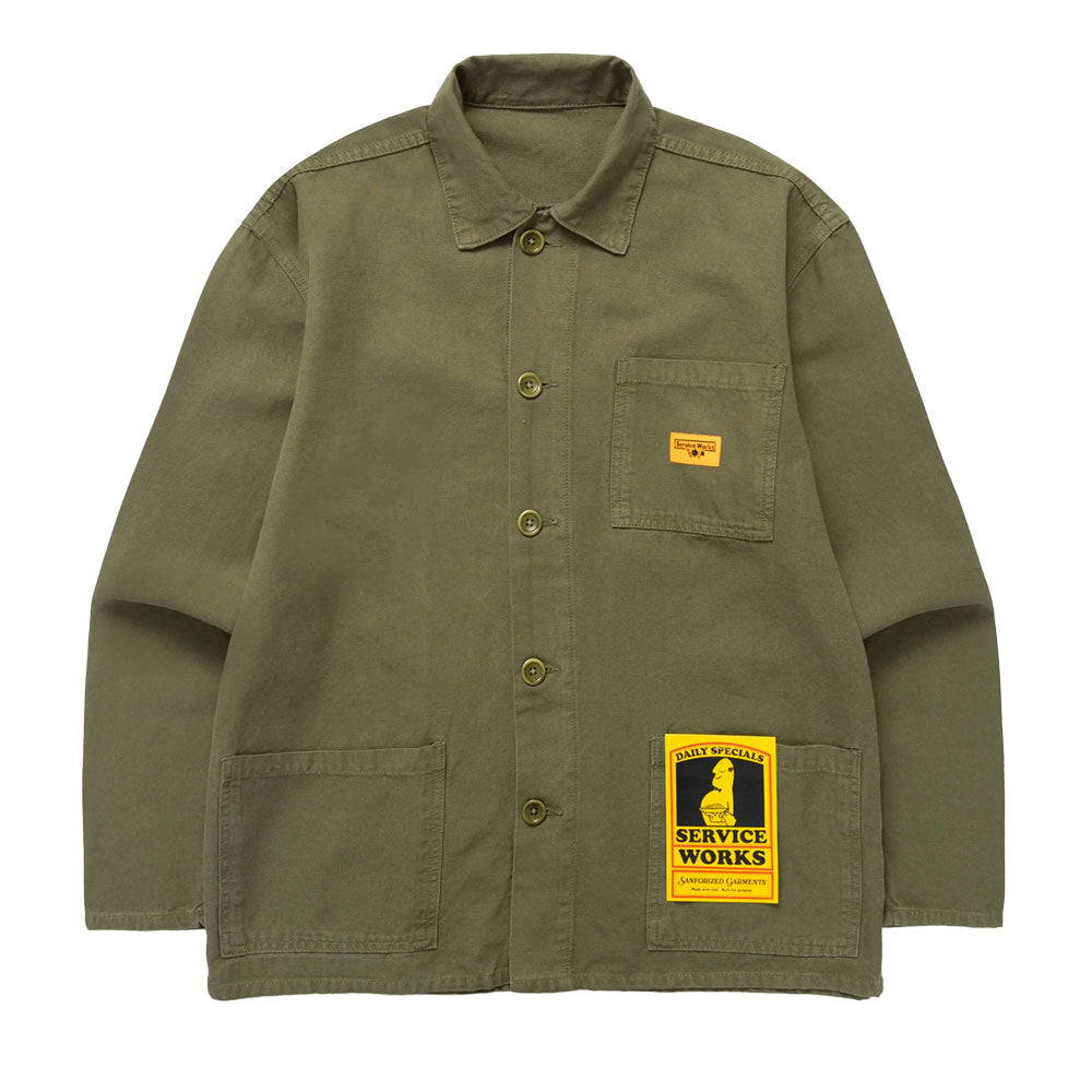 Service Works Classic Chore Shirt Jacket - Olive