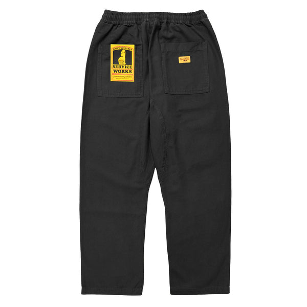 Service Works Classic Canvas Chef Pant - Black