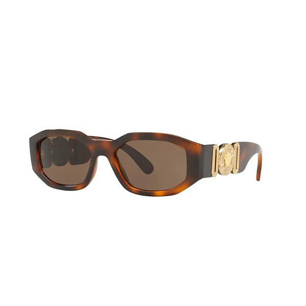 Versace Sunglasses Medusa Biggie Havana Tortoise Gold VE4361